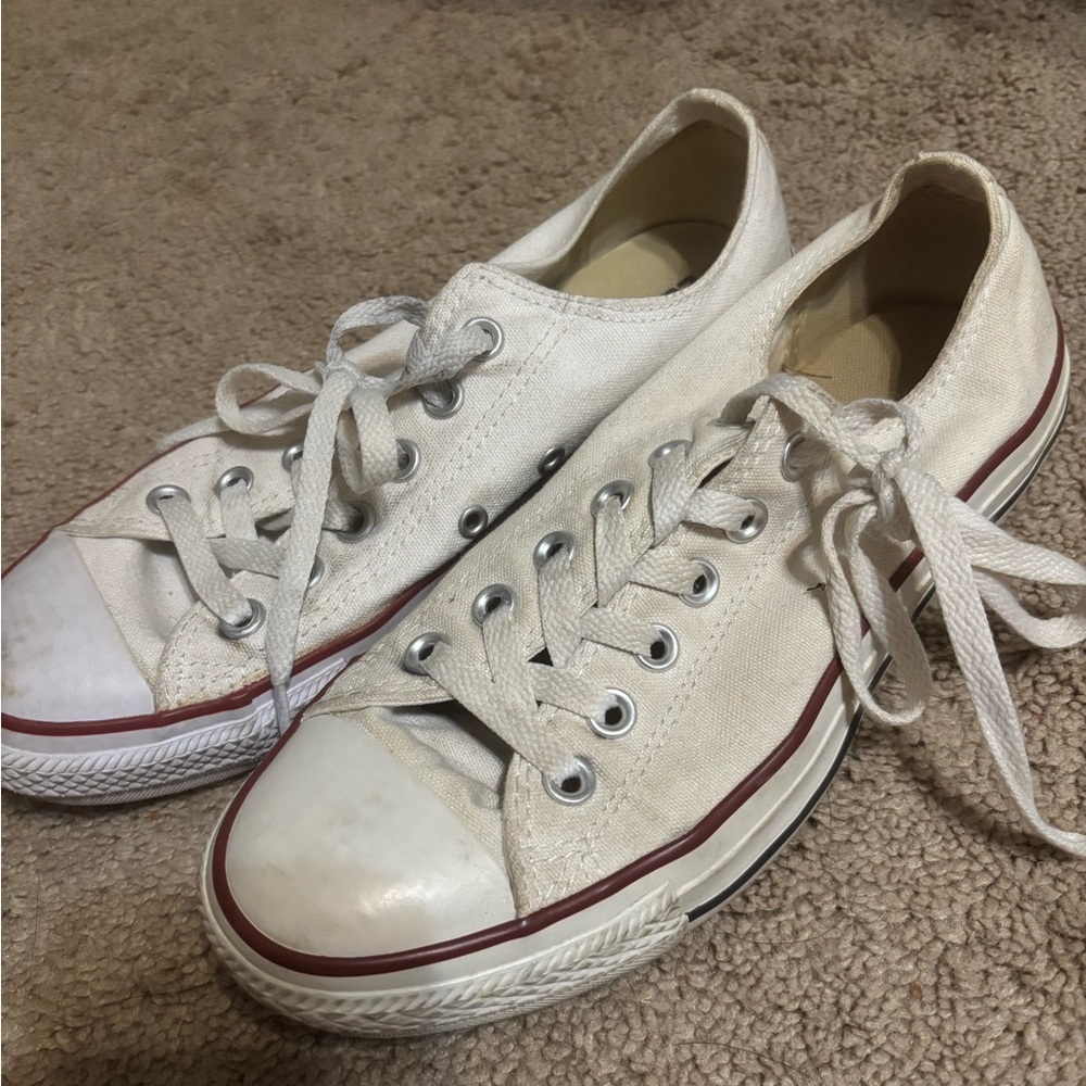 Classic white converse